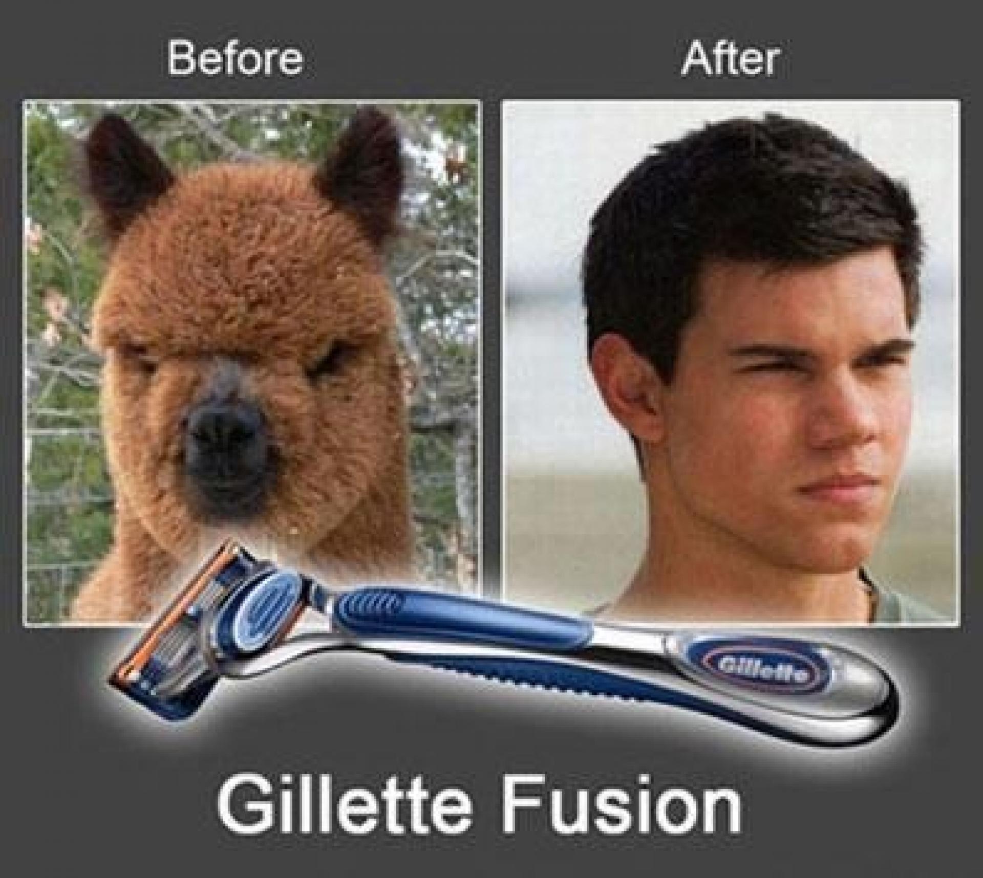 Gillette reklame