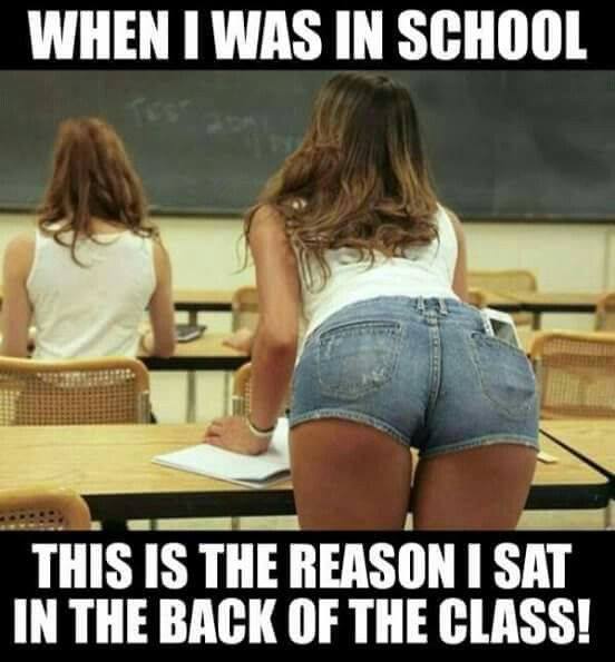 When I was in school