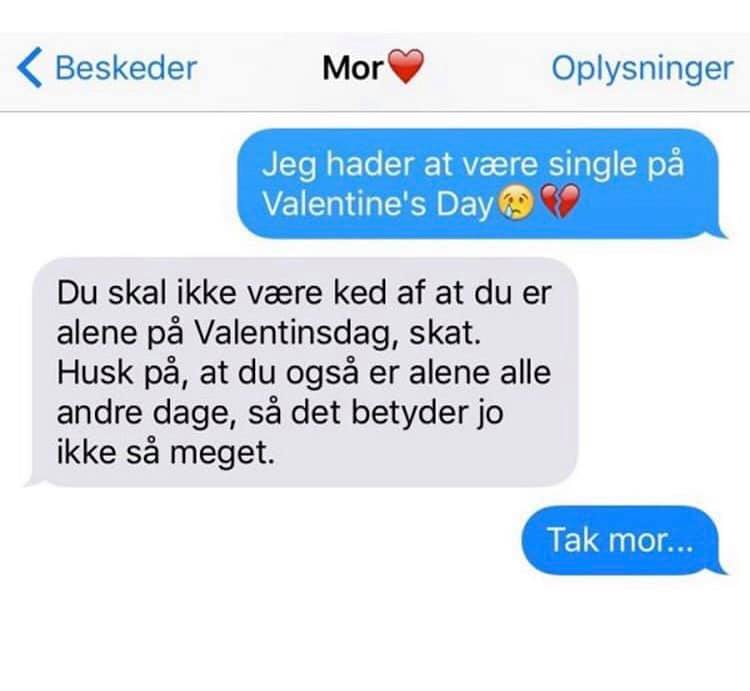 Jeg hader at være single på Valentinsdag