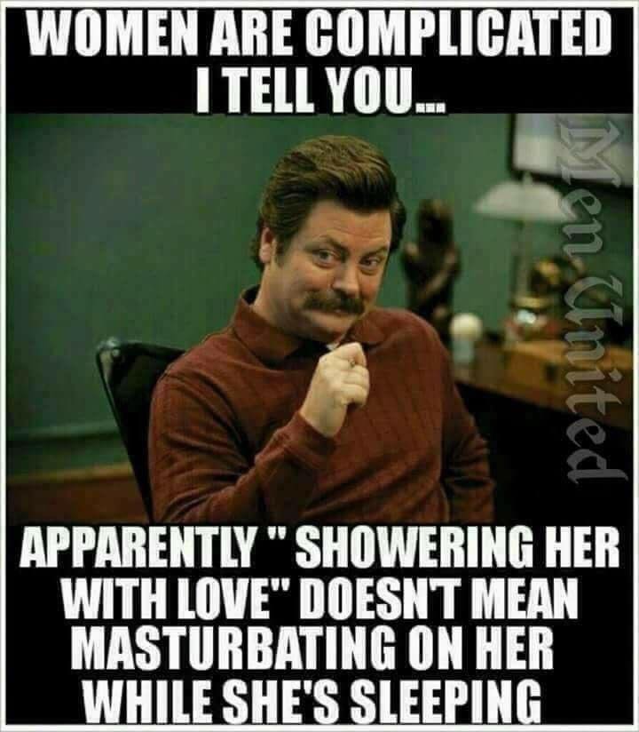 Showering meme
