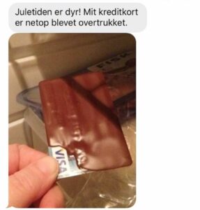 Overtrukket kreditkort