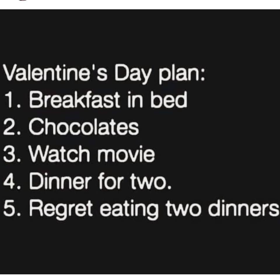 Valentines day plan